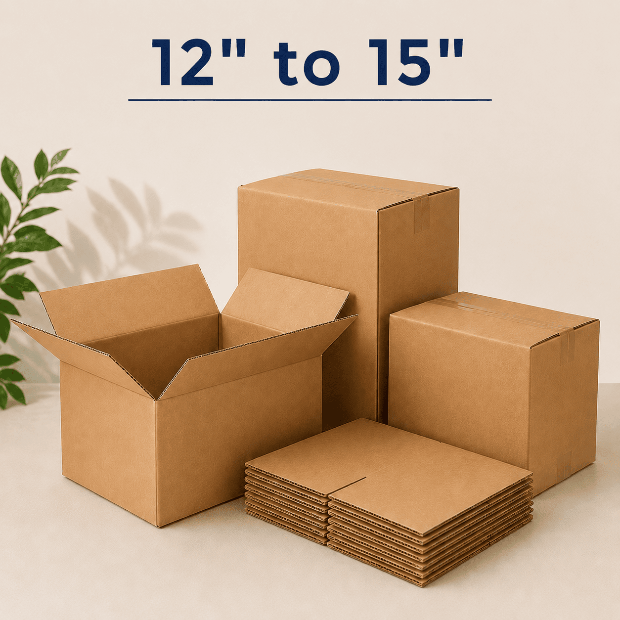 12 to 15 Inch Shipping Boxes