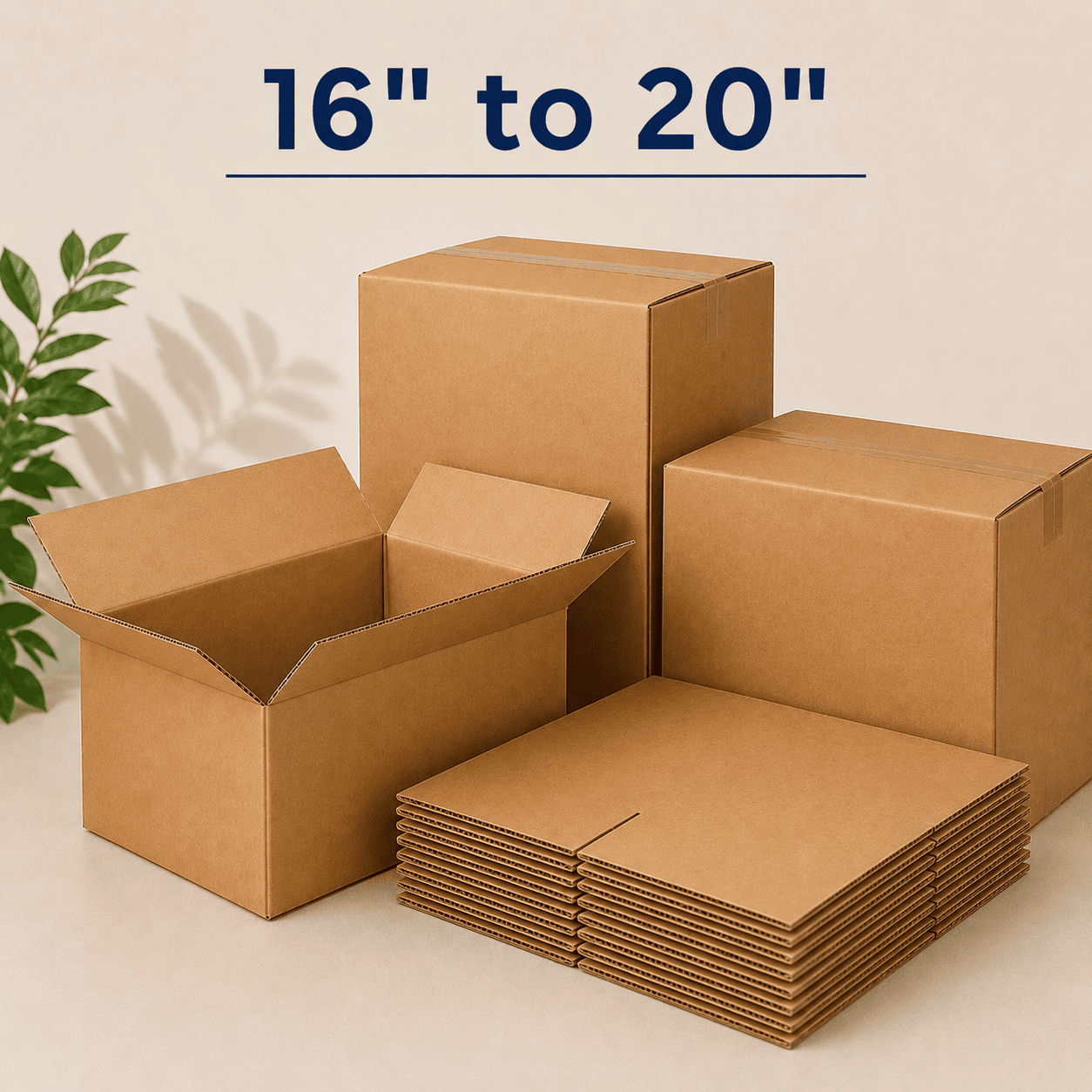 16 to 20 Inch Shipping Boxes